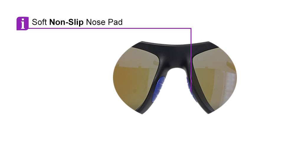 Matrix Eagle Prescription Sports Sunglasses -- ANSI Z87.1 Certified -- Cycling, Tennis and Baseball - Image 9