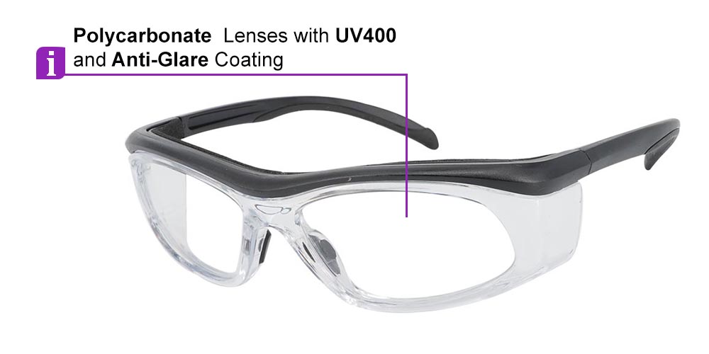 Fusion Prescription Safety Goggles W3 -- ANSI Z87.1 Rated - Image 8