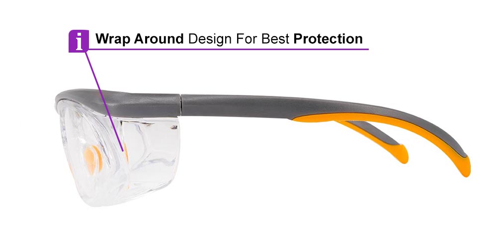 Fusion Prescription Safety Goggles W2 -- ANSI Z87.1 Rated - Image 8