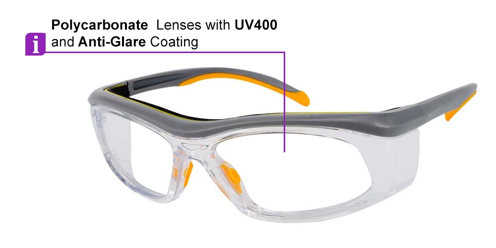 Fusion Prescription Safety Goggles W2 -- ANSI Z87.1 Rated - Image 4