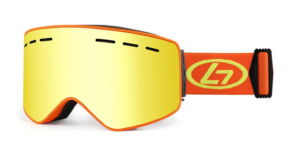 Matrix Anvik Prescription Ski and Snowboard Goggles Yellow - Dual Layer Anti Fog Lenses - Impact Resistance and UV Blocking Snow Glasses - Image 10