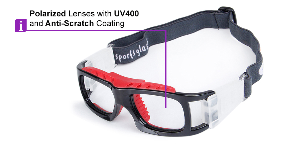 SP0855 Yellow Prescription Sports Goggles For Kids - Image 2