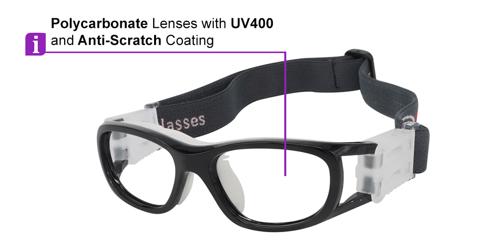 SP0855 Yellow Prescription Sports Goggles For Kids - Image 9