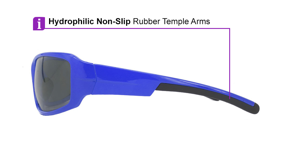 Tacoma Prescription Sports Sunglasses Blue -- ANSI Z87.1 Rated - Image 14
