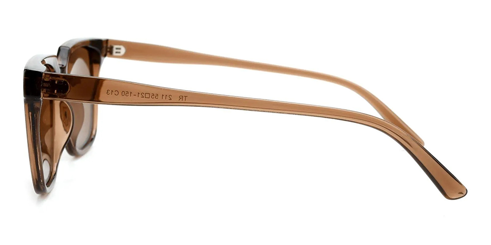 Ferndale Prescription Sunglasses Brown Acetate - Image 3