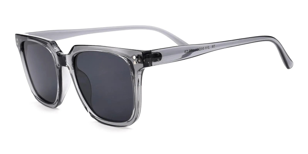 Ferndale Prescription Sunglasses Grey Acetate - Image 2