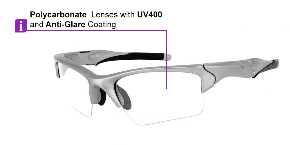Matrix Torrance Prescription Safety Glasses - ANSI Z87.1 Certified - Industrial, Construction or Tactical - Image 4