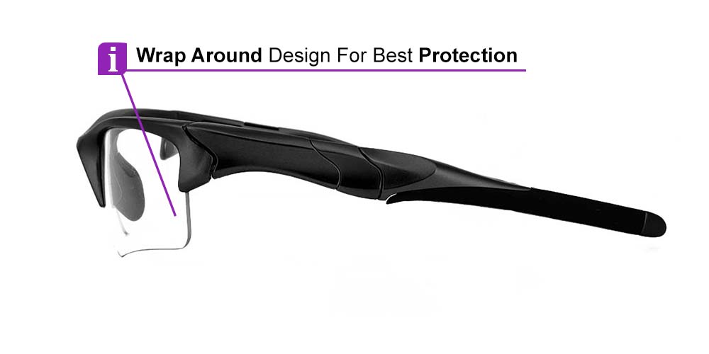 Matrix Daytona Prescription Safety Glasses -- ANSI Z87.1 Certified - Industrial, Construction or Tactical - Image 6