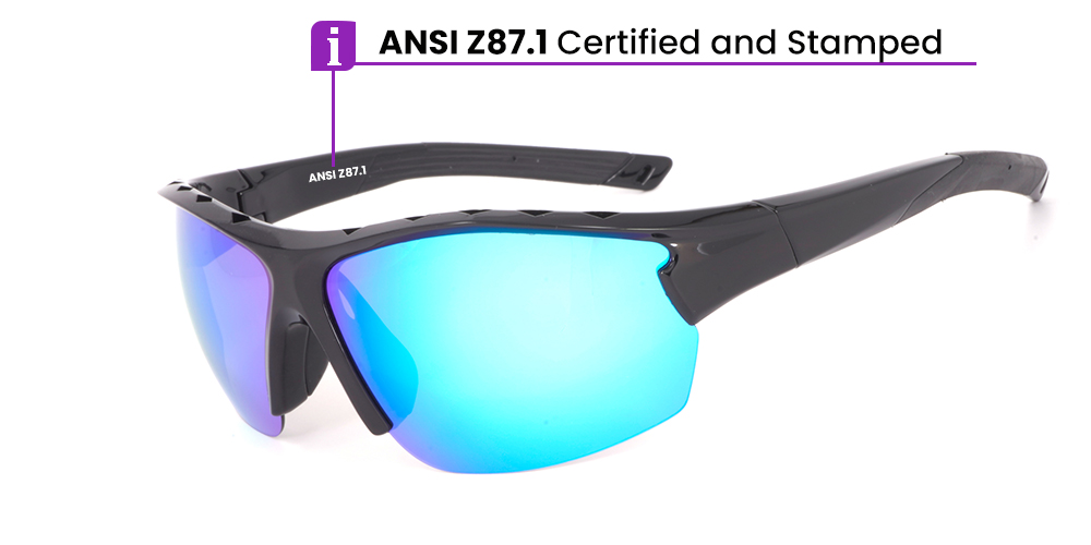 Temple Prescription Safety Glasses - ANSI Z87.1 Certified - Industrial, Construction and Tactical Glasses - Image 7
