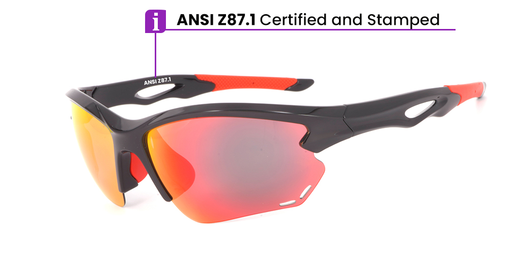 Mckinley Prescription Sports Sunglasses - Cycling, Baseball and Jogging Glasses - Tinted, Polarized or Transition Lenses - Image 9
