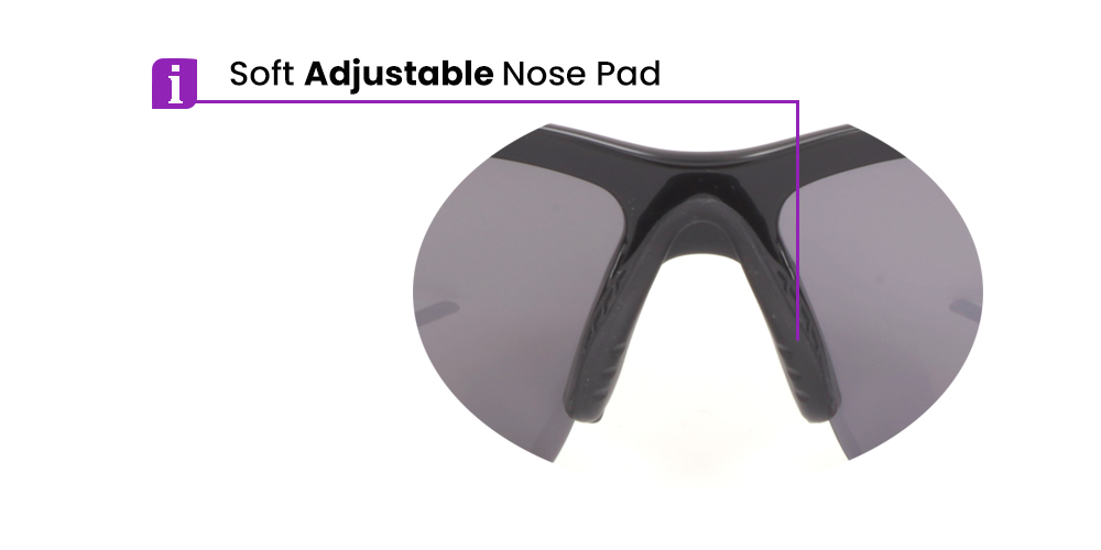 Shasta Prescription Sports Sunglasses - Cycling, Baseball and Jogging Glasses - Tinted, Polarized or Transition Lenses - Image 14