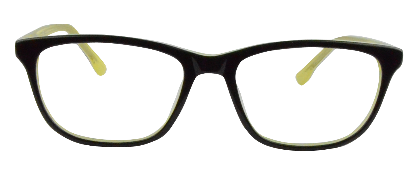 Harper Eyeglasses Blackyellow - Image 2