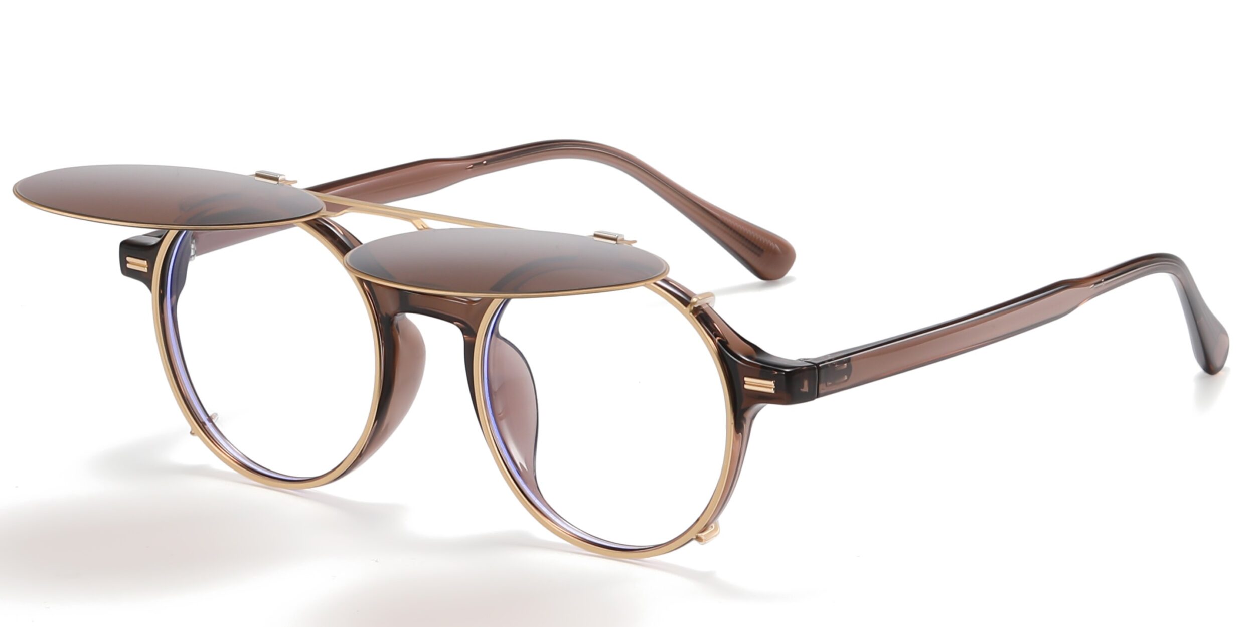 Doval Polarized Clip On Prescription Sunglasses and Eyeglasses