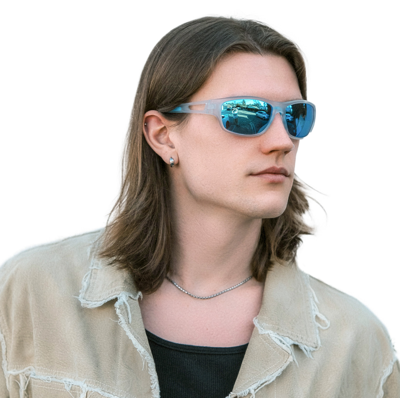 Matrix Salem Prescription Sports Safety Sunglasses Clear For Men and Women - Cycling, Running and Baseball Glasses - Image 9