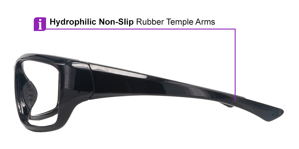 Matrix Palisade White Prescription Safety Glasses With Spring Hinge -- ANSI Z87.1 Certified -- Construction, Industrial and Tactical - Image 4