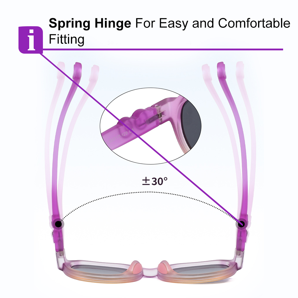 Elijah Yellow RX Glasses For Youth - Kids Friendly Impact Resistant   - Boys and Girls Prescription Eyeglasses - Image 5