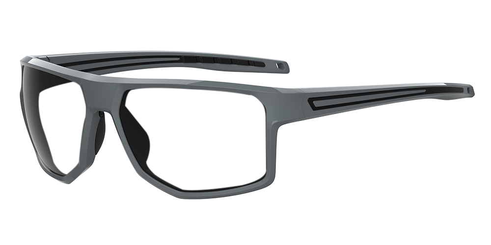 Matrix Victor Prescription Sports Safety Sunglasses Grey For Men and Women - Cycling, Running and Baseball Glasses - Image 3