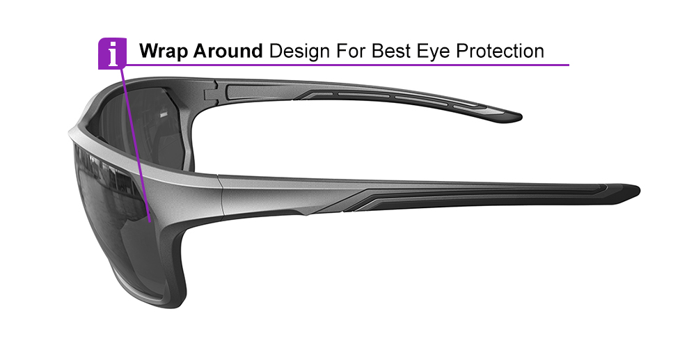 Matrix Upton Prescription Safety Glasses Silver - ANSI Z87.1 Certified - Construction, Industrial or Tactical Glasses - Image 4