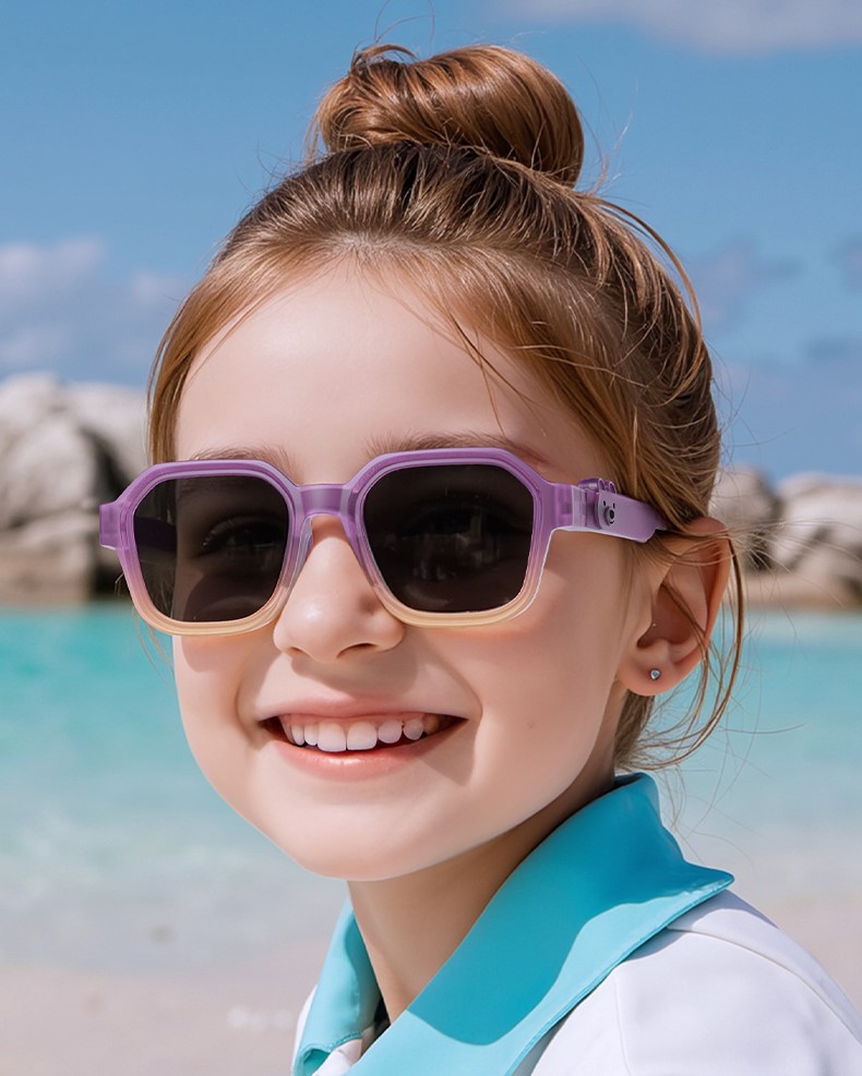 Sophia Black RX Glasses For Youth - Kids Friendly Impact Resistant - Boys and Girls Prescription Eyeglasses - Image 4