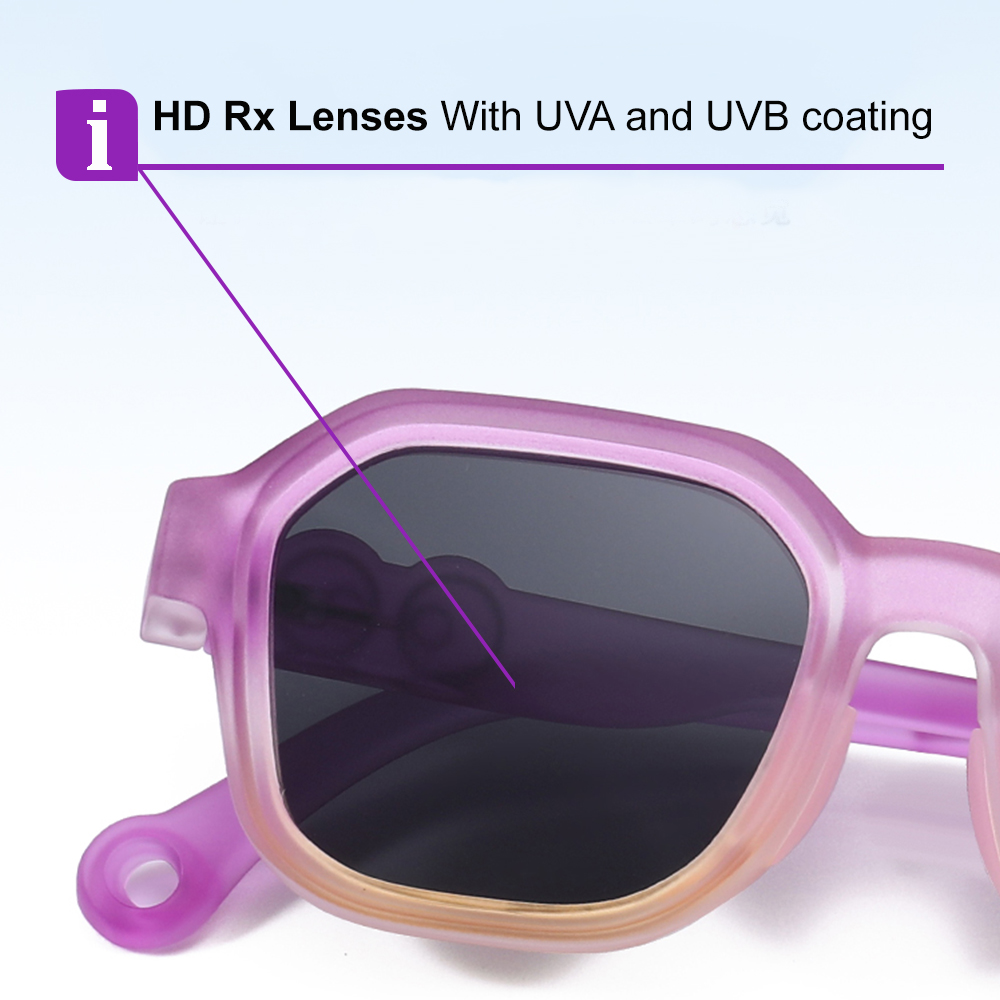 Oliver Yellow RX Glasses For Youth - Kids Friendly Impact Resistant   - Boys and Girls Prescription Eyeglasses - Image 3