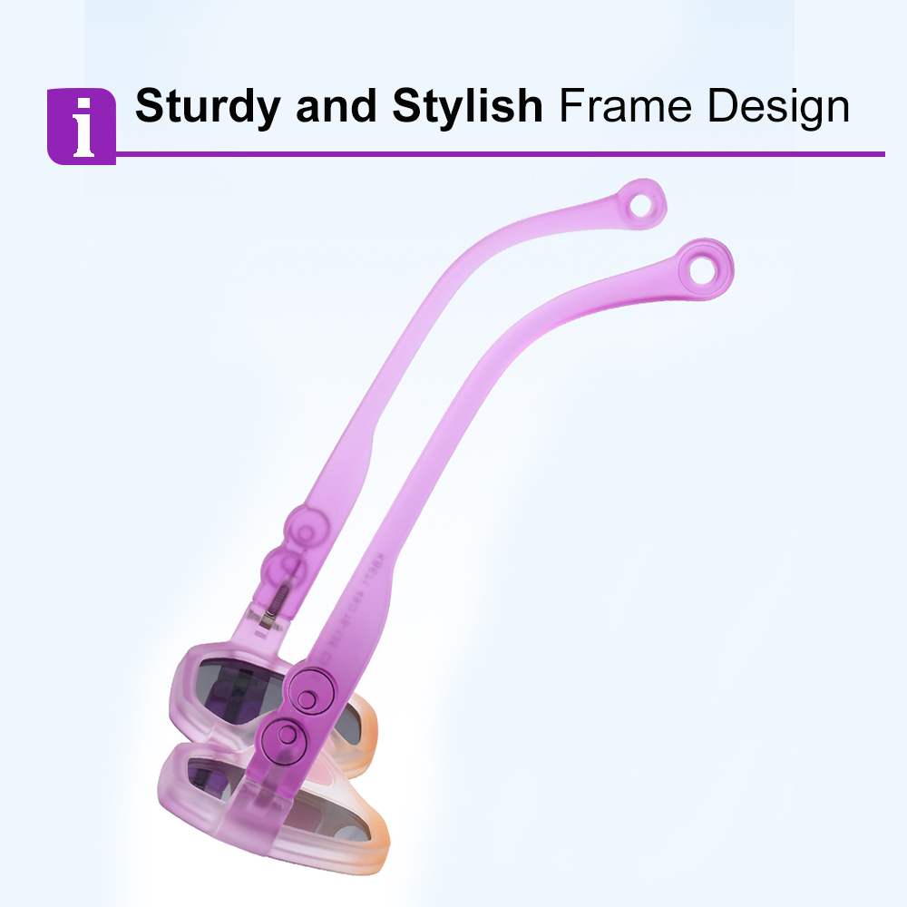 Oliver Light Blue RX Glasses For Youth - Kids Friendly Impact Resistant   - Boys and Girls Prescription Eyeglasses - Image 6