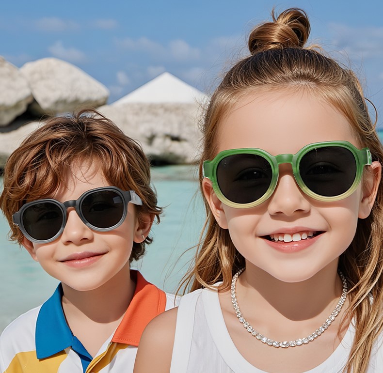 Emma Blue RX Glasses For Youth - Kids Friendly Impact Resistant - Boys and Girls Prescription Eyeglasses - Image 9