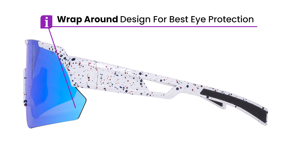 Matrix Johnston Prescription Sports Glasses - Non Insert Rx Polarized or Transition Lenses - Jogging, Fishing or Biking Sunglasses - Image 8