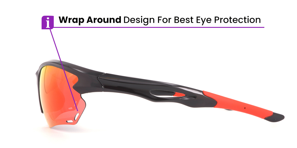 Mckinley Prescription Sports Sunglasses - Cycling, Baseball and Jogging Glasses - Tinted, Polarized or Transition Lenses - Image 7