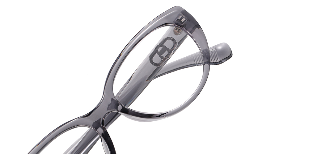 Kaitlyn Prescription Cat Eye Glasses - Spring Hinge Glasses - Super Light TR90 Frame - Image 9