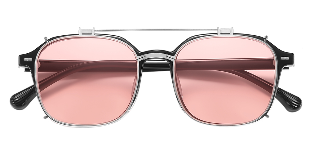 Norco Prescription Eyeglasses - Polarized Clip On Sunglasses - Dual Detachable and Flip Up Design for Indoor Outdoor Use - Image 2