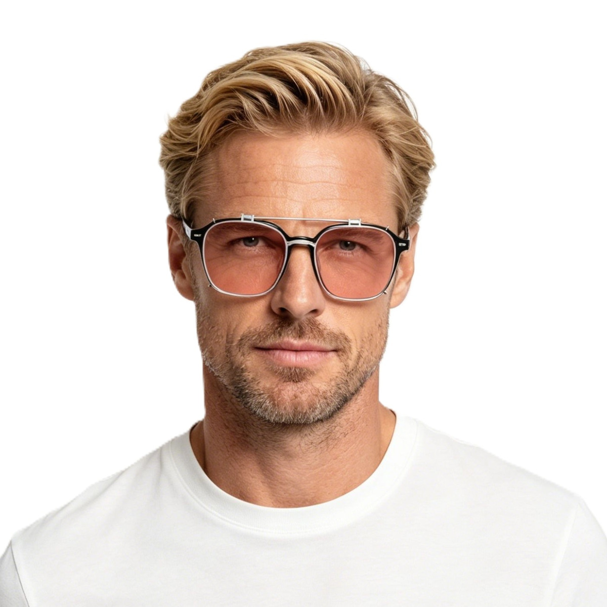 Norco Prescription Eyeglasses - Polarized Clip On Sunglasses - Dual Detachable and Flip Up Design for Indoor Outdoor Use - Image 4