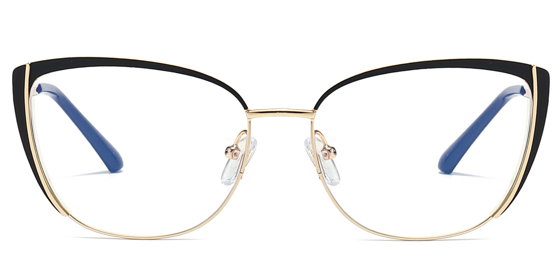 Upland Cat Eye Prescription Eyeglasses Black - - Women Spring Hinge Glasses - Image 2