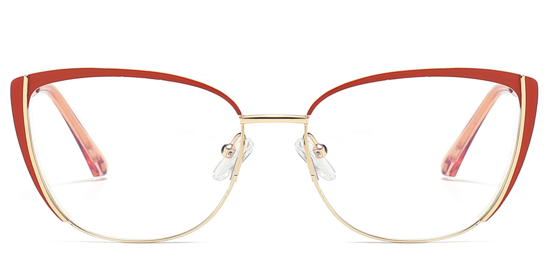 Upland Cat Eye Prescription Eyeglasses Red - - Women Spring Hinge Glasses - Image 2