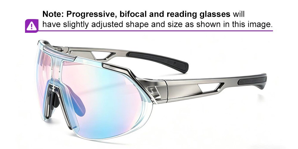 Matrix Weston Prescription Sports Glasses - Non Insert Rx Polarized or Transition Lenses - Jogging, Fishing Cycling or Motorcycle Sunglasses - Image 15